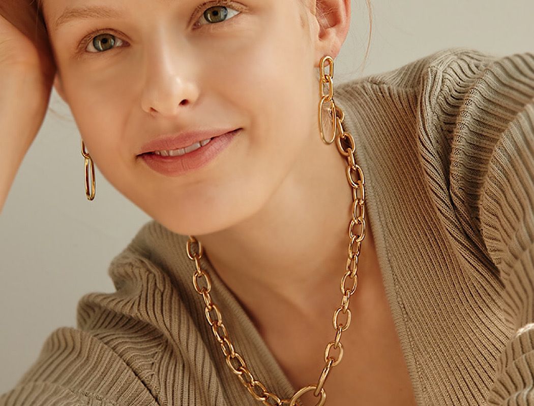 韓国 roaju【MAMAMOO ソラ着用】☆ bold chic chain necklace (roaju 韓国 roaju【MAMAMOO ソラ着用】☆ bold chic chain necklace (roaju