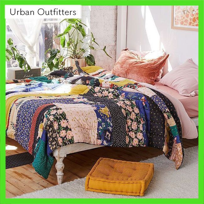 日本未入荷☆アーバンアウトフィッターズ ポップな花柄キルト (Urban 日本未入荷☆アーバンアウトフィッターズ ポップな花柄キルト (Urban