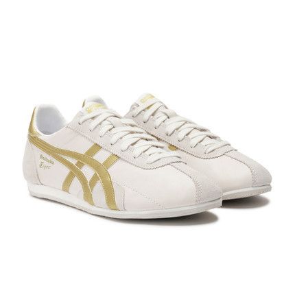 Onitsuka Tiger RUNSPARKユニセックススニーカー。クリーム (onitsuka