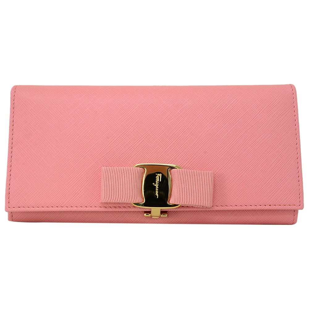 Salvatore Ferragamo 2つ折り長財布 22A900 643534 BALLERINE Salvatore Ferragamo 2つ折り長財布 22A900 643534 BALLERINE