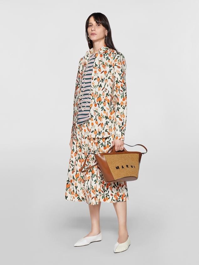 MARNI】レザー&ラフィア TROPICALIA スモールバッグ 関税込み (MARNI MARNI】レザー&ラフィア TROPICALIA スモールバッグ 関税込み (MARNI