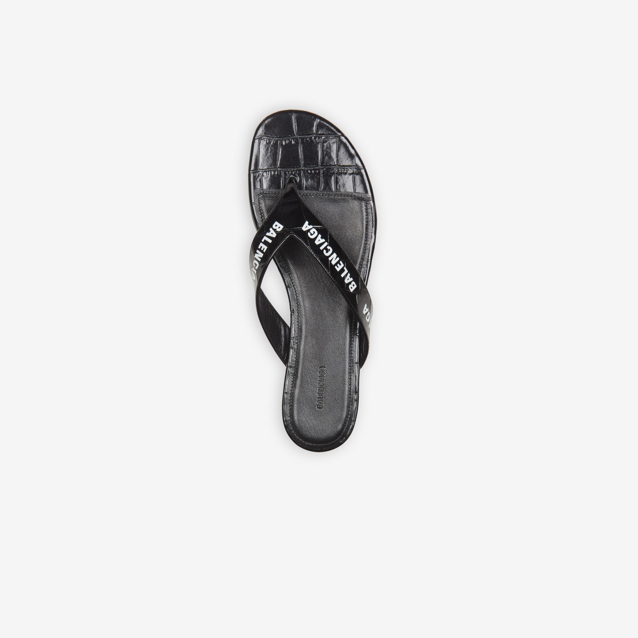 BALENCIAGA*【2021 SS】Allover Logo Round トングサンダル BALENCIAGA*【2021 SS】Allover Logo Round トングサンダル