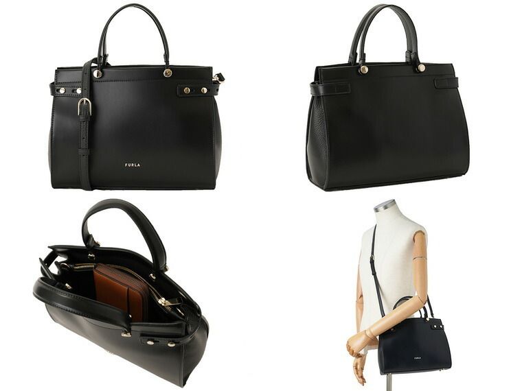 FURLA LADY M 2WAYトートバッグ NERO (FURLA/トートバッグ) 65939344 ...