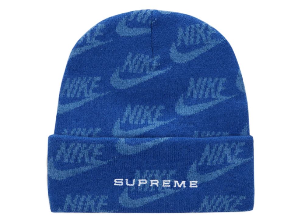 ☆2021SS WEEK3☆Supreme X Nike Jacquard Logos Beanie