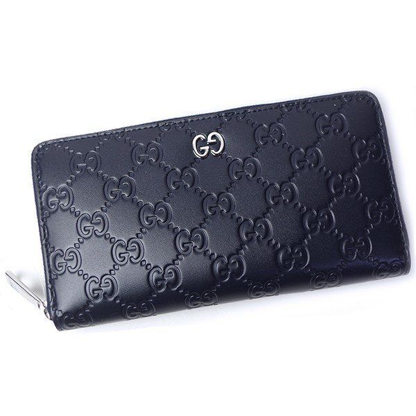 稀少 GUCCI(グッチ) ラウンドファスナー長財布 ドリアン GG柄 (GUCCI ...