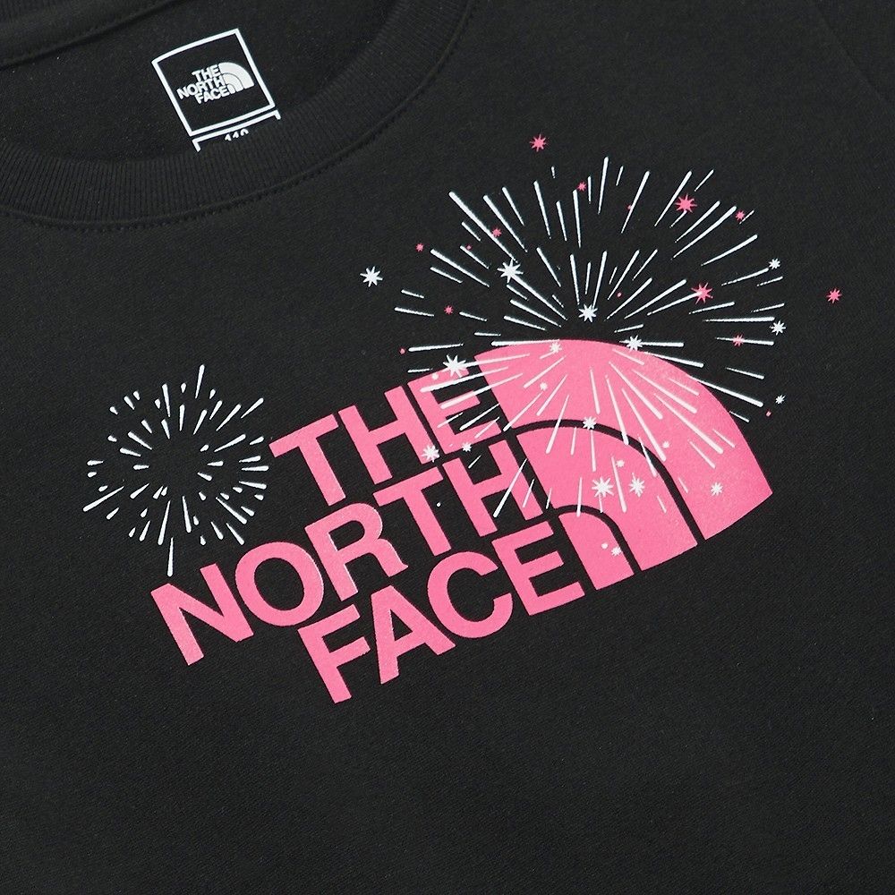 THE NORTH FACE G'S FIREWORK S/SR/TEE ノースフェイス キッズ THE NORTH FACE】G'S FIREWORK S/S R/TEE (THE NORTH FACE