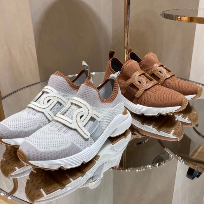 ◇TOD'S◇ ハイテクファブリック スニーカー レザー ニット (TOD'S ◇TOD'S◇ ハイテクファブリック スニーカー レザー ニット (TOD'S