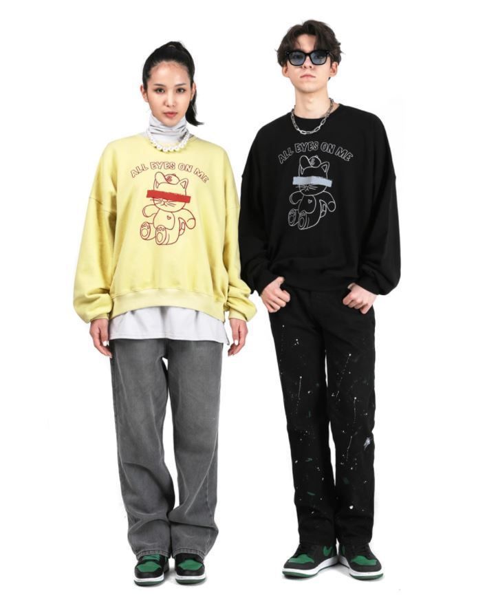 ◇LAMODECHIEF◇ BTSジョングク着用 All eyes on me sweatshirt ◇LAMODECHIEF◇ BTSジョングク着用 All eyes on me sweatshirt
