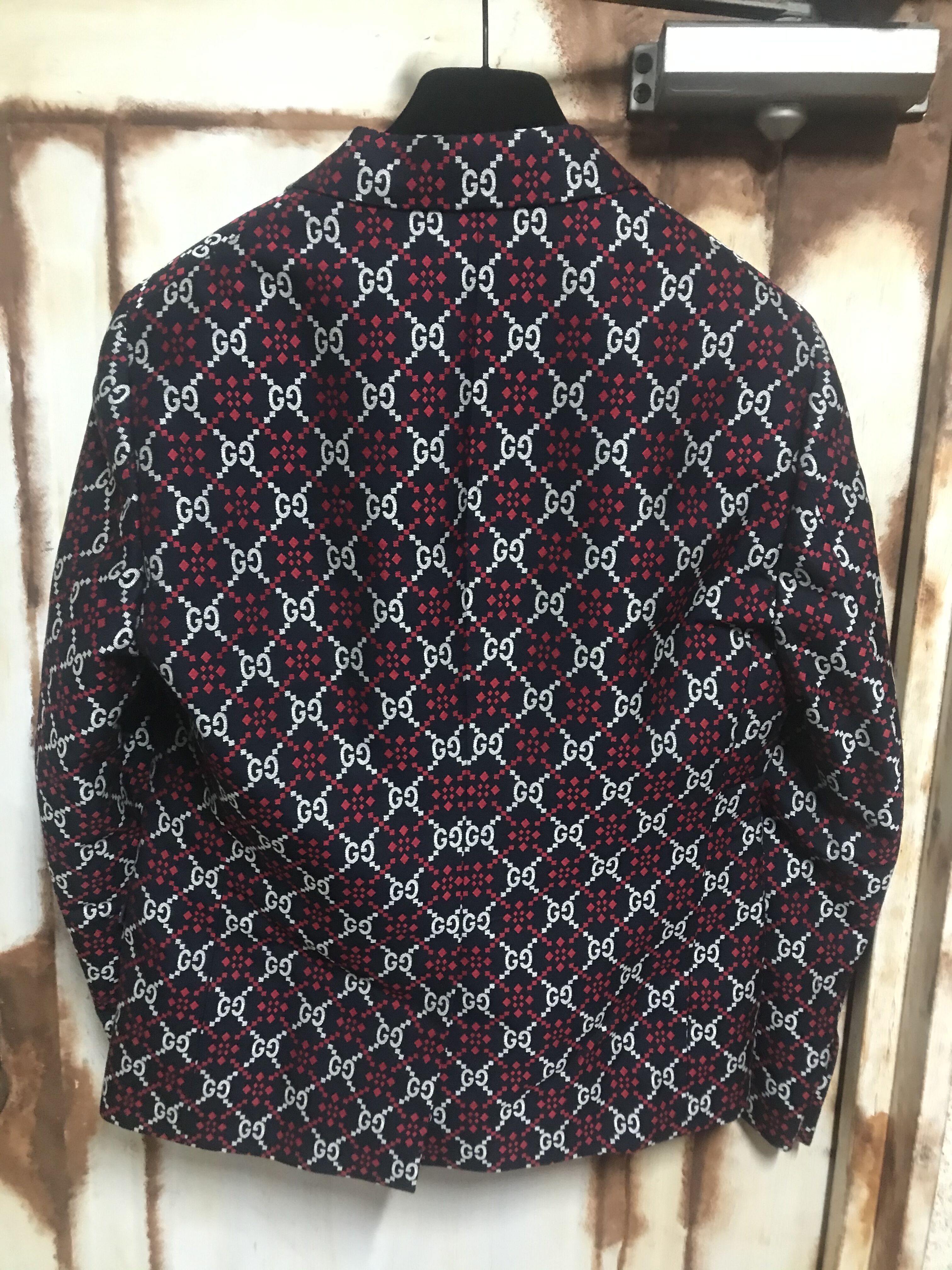 関税・送料込 GUCCI GGダイアモンド テーラード ジャケット (GUCCI 関税・送料込 GUCCI GGダイアモンド テーラード ジャケット (GUCCI