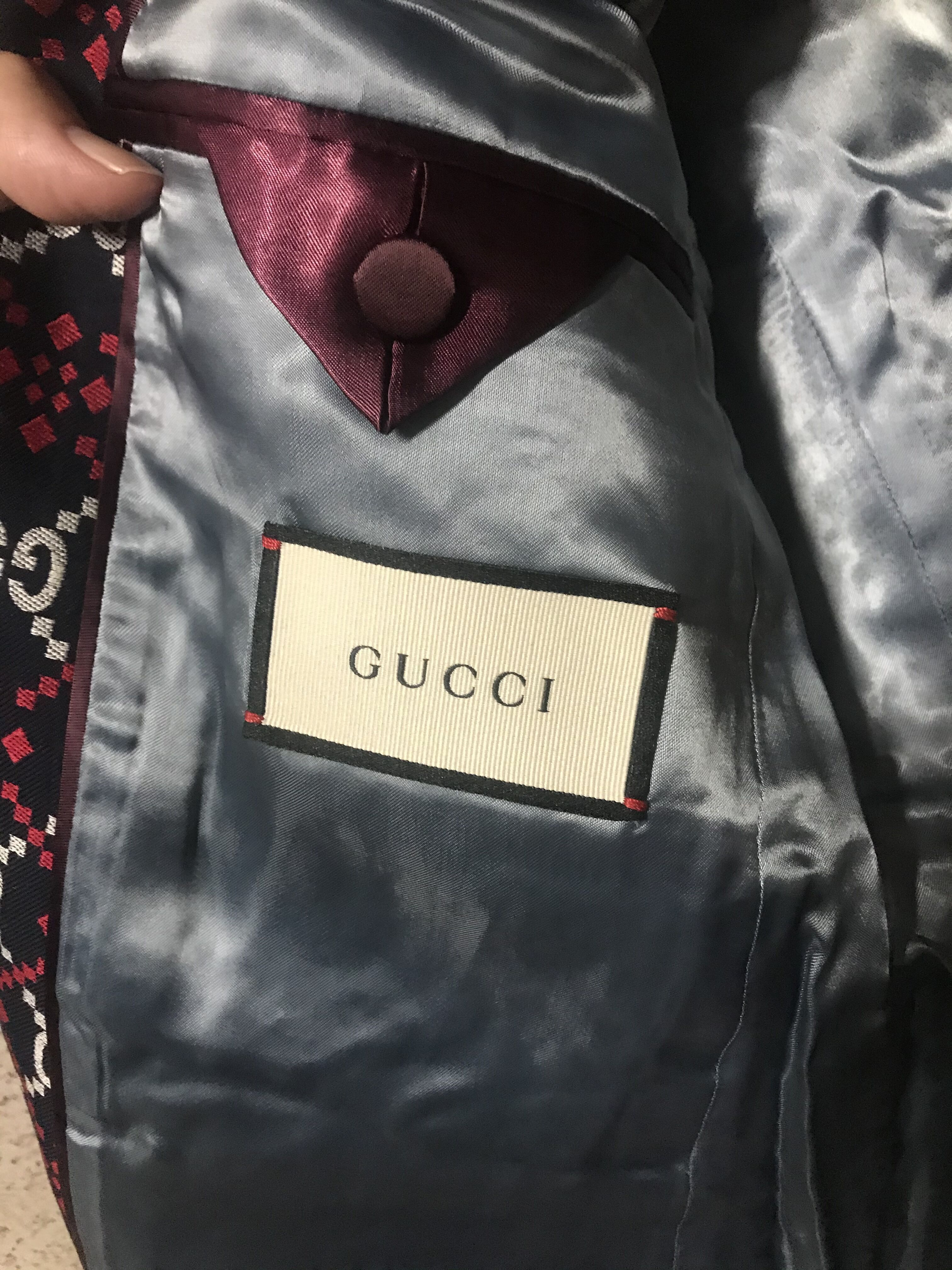 関税・送料込 GUCCI GGダイアモンド テーラード ジャケット (GUCCI 関税・送料込 GUCCI GGダイアモンド テーラード ジャケット (GUCCI