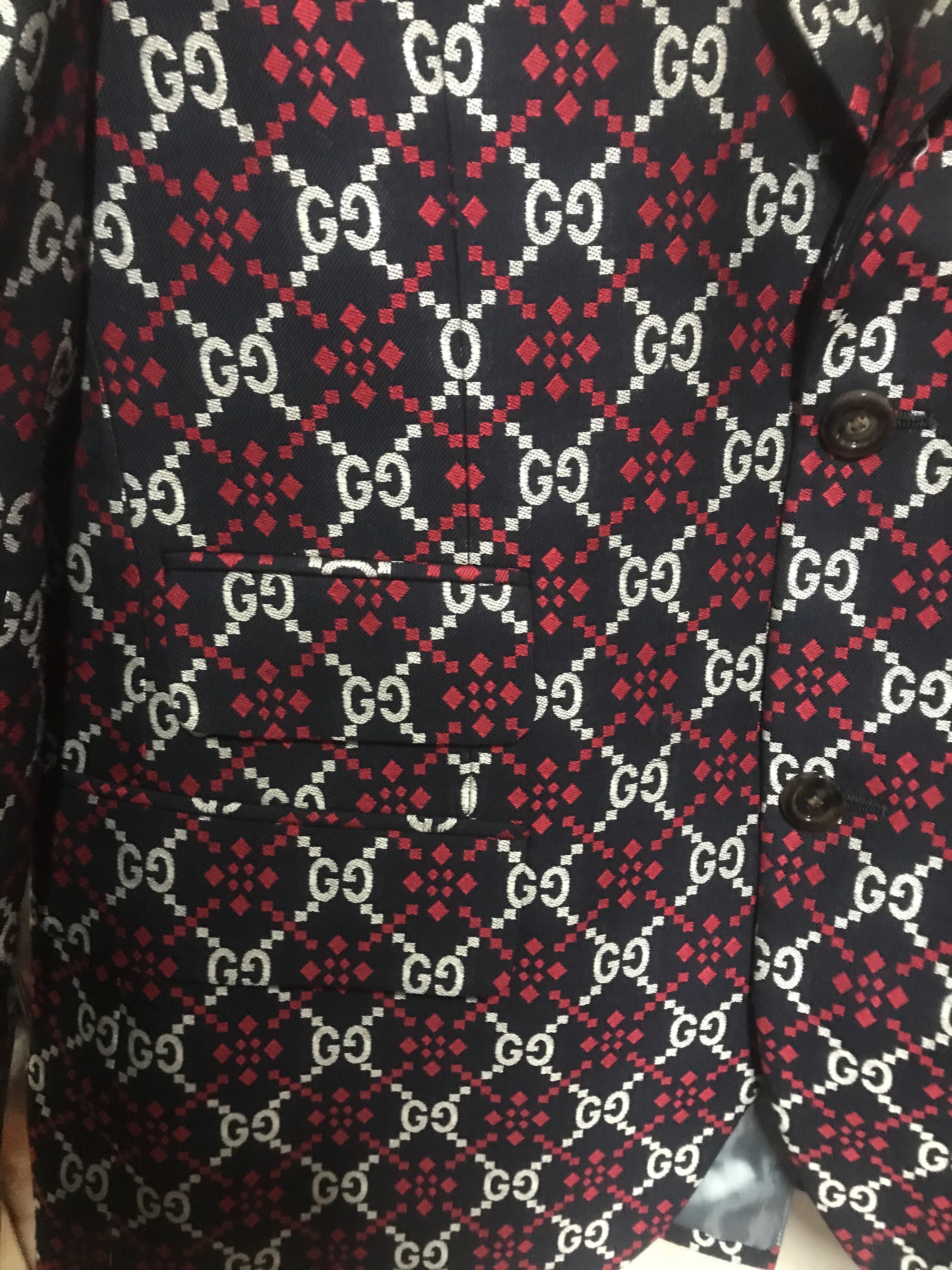 関税・送料込 GUCCI GGダイアモンド テーラード ジャケット (GUCCI 関税・送料込 GUCCI GGダイアモンド テーラード ジャケット (GUCCI