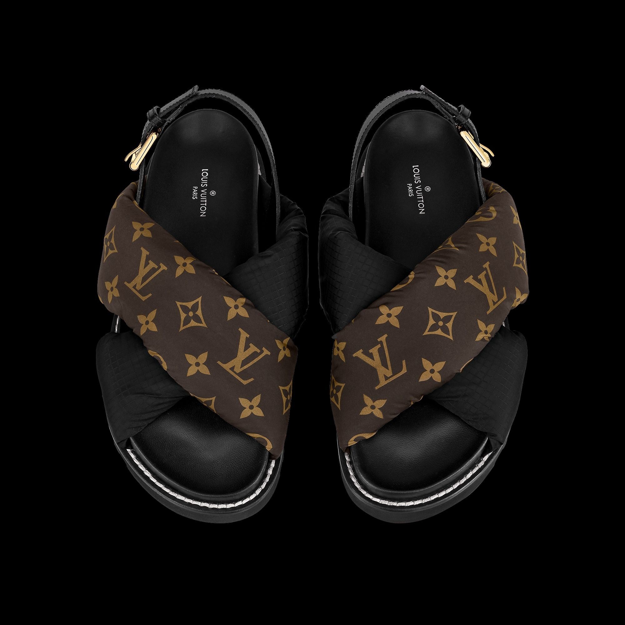NEW】Louis Vuitton☆パセオフラットコンフォートサンダル (Louis NEW】Louis Vuitton☆パセオフラットコンフォートサンダル (Louis