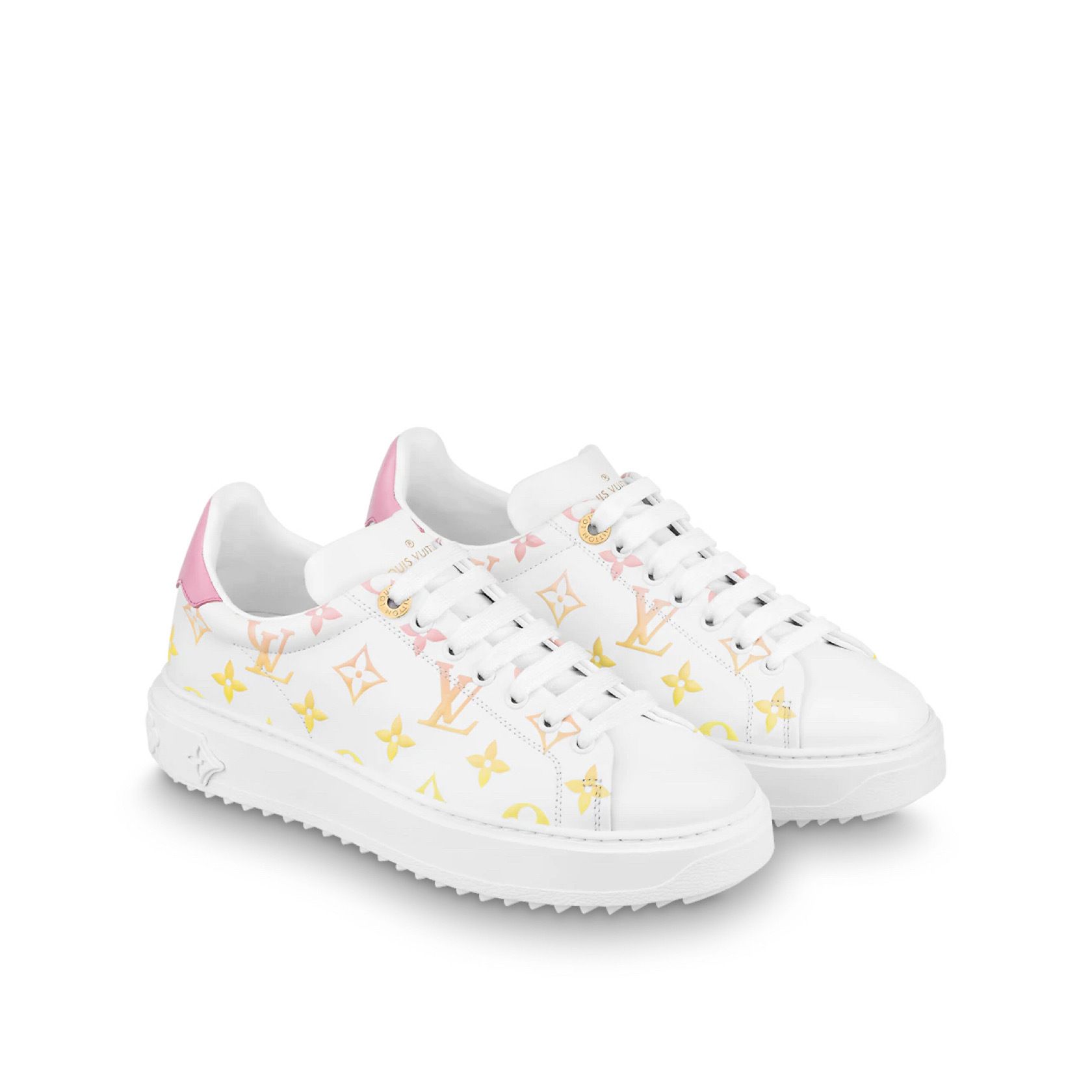 21SS 直営買付【先行】LV タイムアウト・ライン スニーカー☆ (Louis 21SS 直営買付【先行】LV タイムアウト・ライン スニーカー☆ (Louis