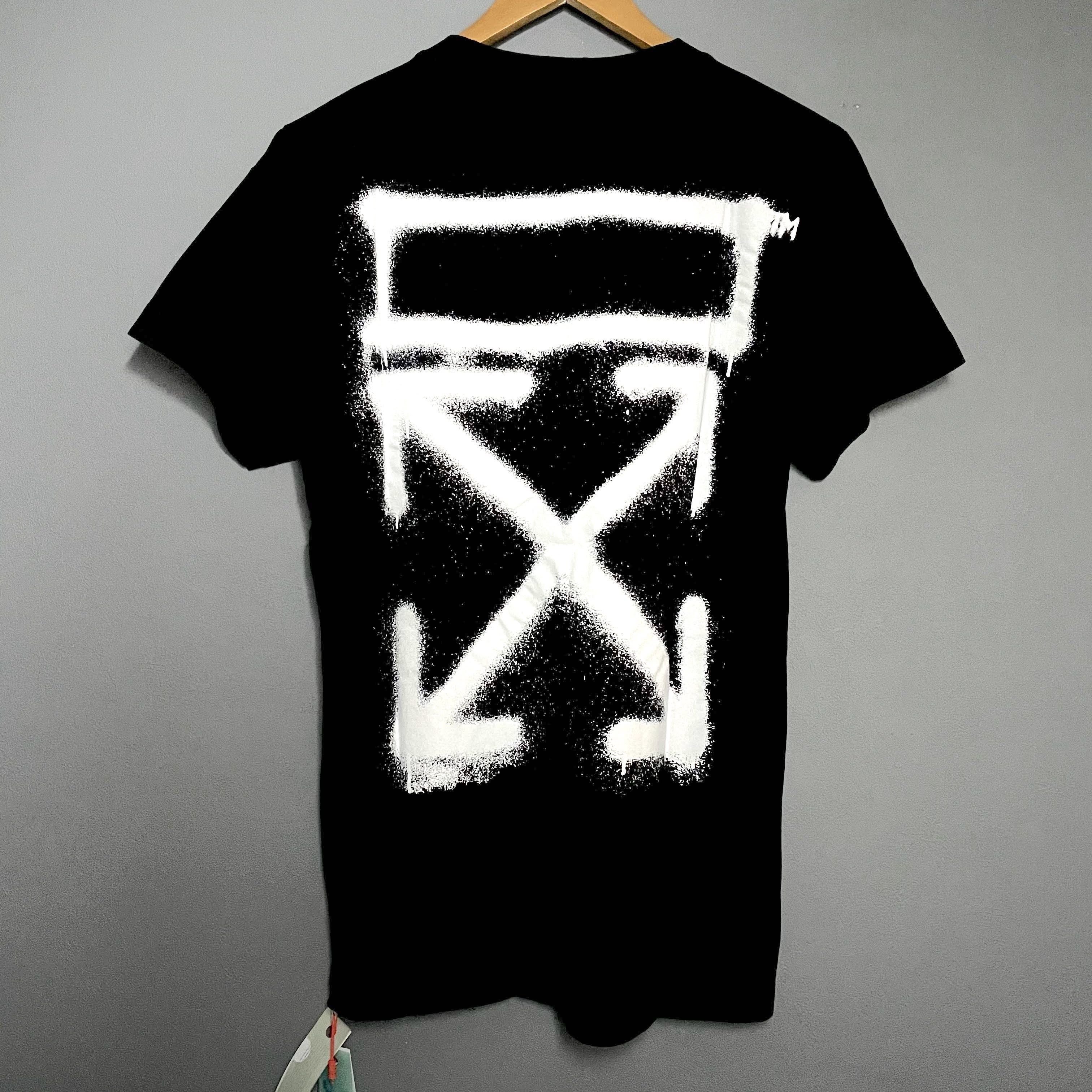 OFF WHITE スプレー アロー プリント Tシャツ (Off-White/Tシャツ OFF WHITE スプレー アロー プリント Tシャツ (Off-White/Tシャツ