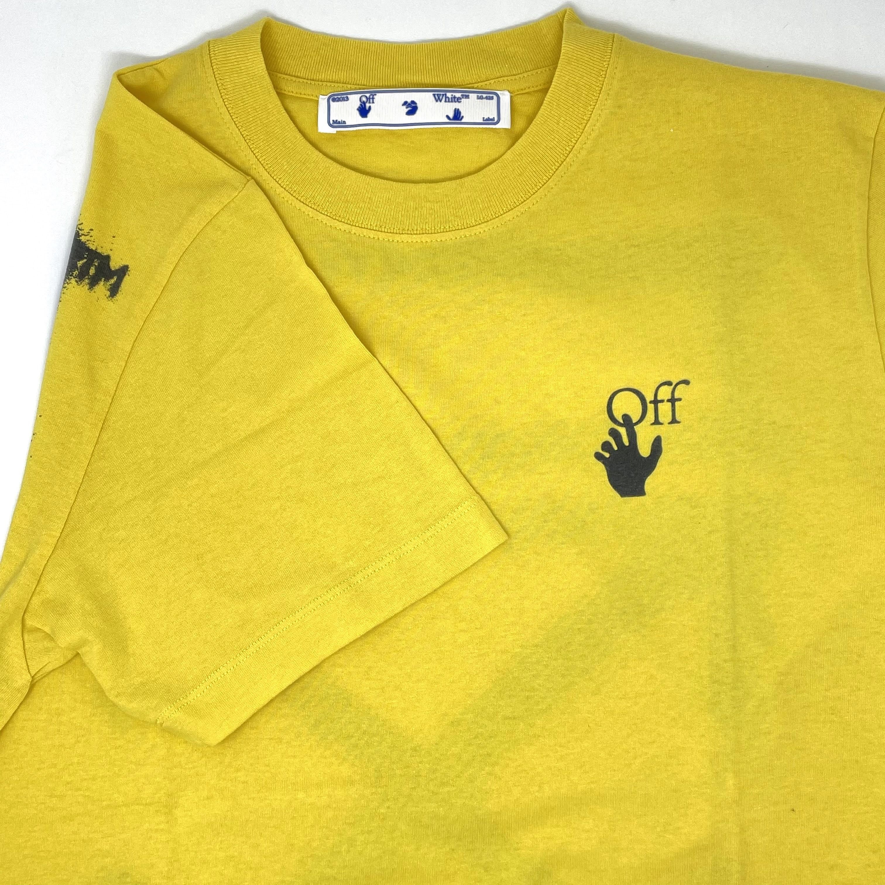 OFF WHITE スプレー アロー プリント Tシャツ (Off-White/Tシャツ OFF WHITE スプレー アロー プリント Tシャツ (Off-White/Tシャツ