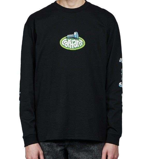 carhartt◇L/S スクリュー◇長袖 クルーネックTシャツ◇3色 (Carhartt carhartt◇L/S スクリュー◇長袖 クルーネックTシャツ◇3色 (Carhartt