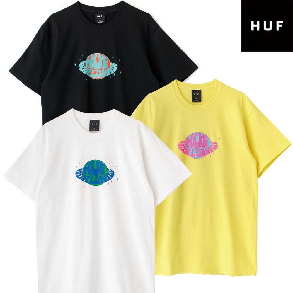最短翌日着】HUF PLANET HUF S/S TEE Tシャツ 半袖 TS01341 (HUF/T ...