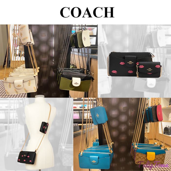 COACH】POPPY クロスボディ 2way バッグ 在庫確認ください (Coach ...