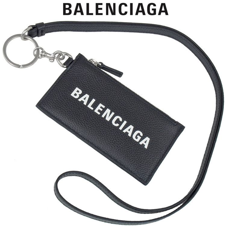 BALENCIAGA CASH CARD CASE ON KEYRING