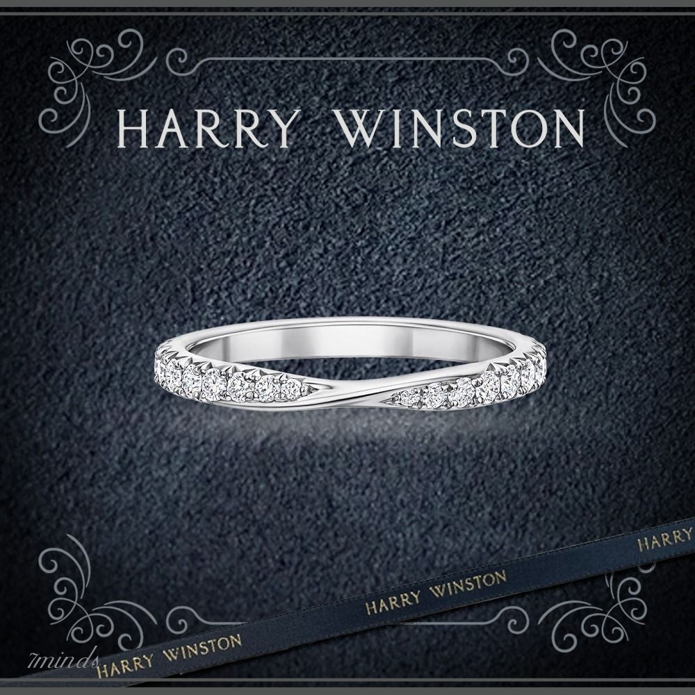 【最新入荷】 Harry リング ダイヤモンド - Winston（ハリーウィンストン） アクセサリー