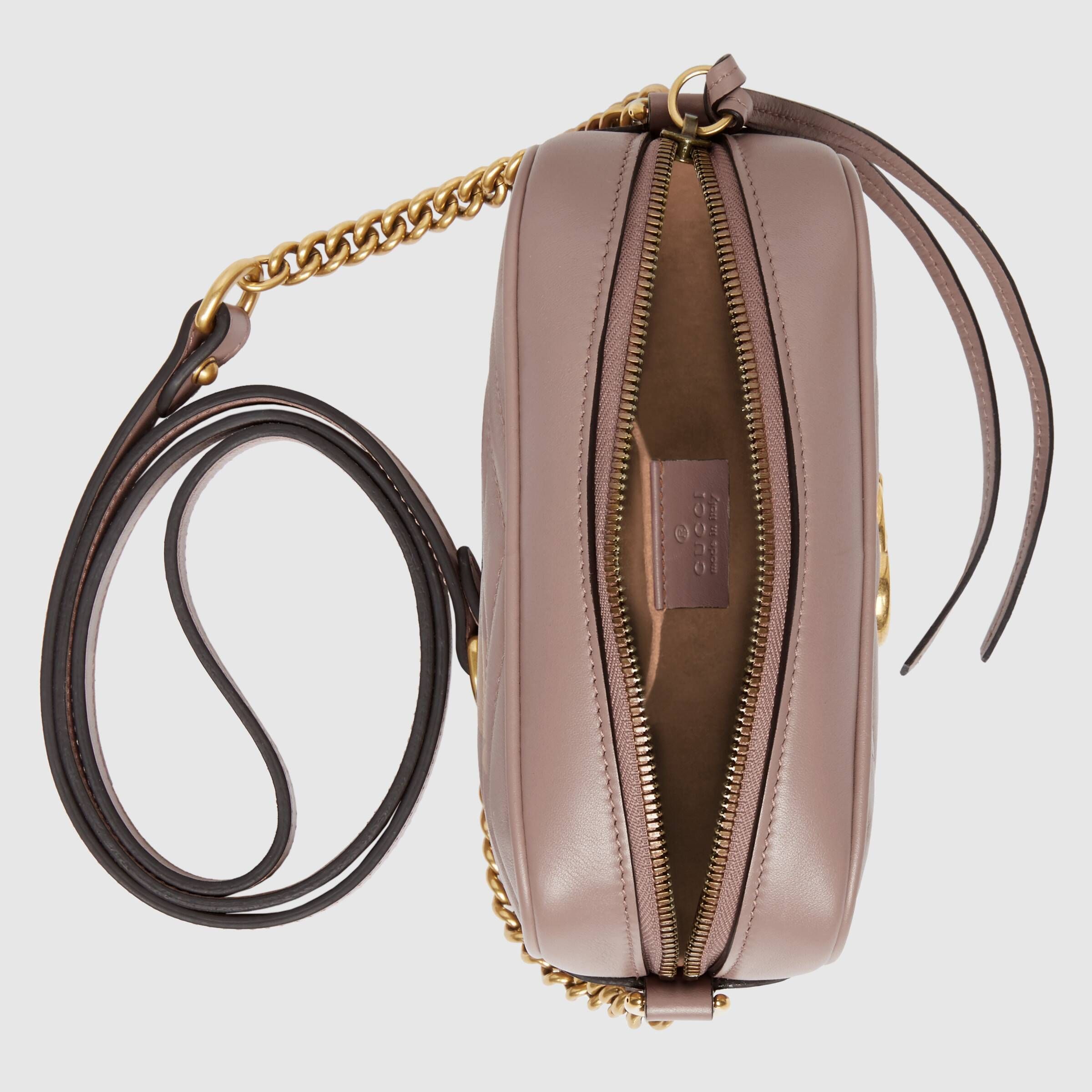 Gucci☆〔GGマーモント〕 キルティング ミニバッグ (GUCCI/ショルダー ...