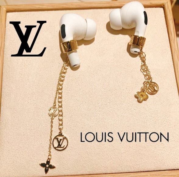 20FW希少☆ LouisVuitton イヤフォンアクセサリー・ナノグラム (Louis 20FW希少☆ LouisVuitton イヤフォンアクセサリー・ナノグラム (Louis