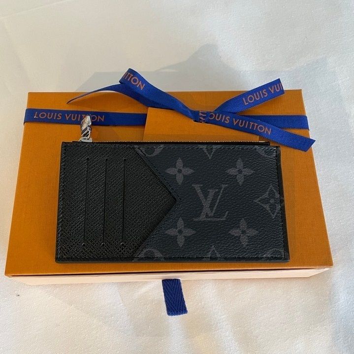 正規新品Louis Vuittonコインカードホルダー ミニ財布 領収書有-