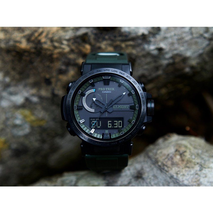 PROTREK プロトレック 電波ソーラー PRW-60ECA-1AJR アウトドア (CASIO PROTREK プロトレック 電波ソーラー PRW-60ECA-1AJR アウトドア (CASIO