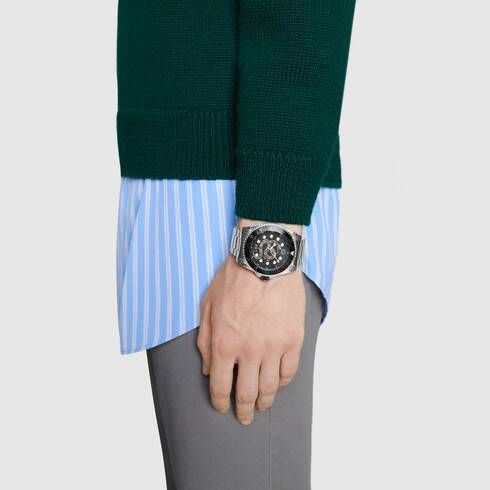 ★おしゃれ！スネークモチーフ★GUCCI ダイヴ メンズ ウォッチ ☆おしゃれ！スネークモチーフ☆GUCCI ダイヴ メンズ ウォッチ