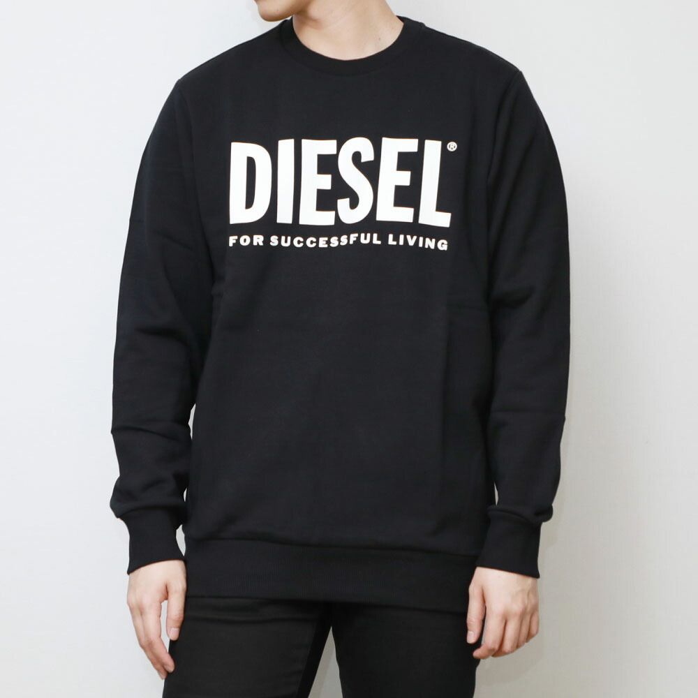 DIESEL ディーゼル メンズ トレーナー S-GIR-DIVISION-LOGO