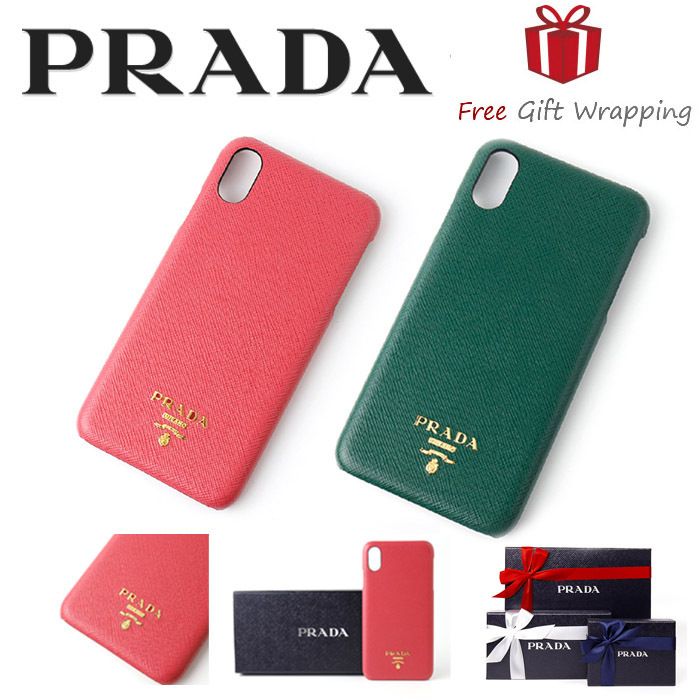国内発送】PRADA 1ZH083 iPhoneXS MAX用ケース ギフト (PRADA/iPhone