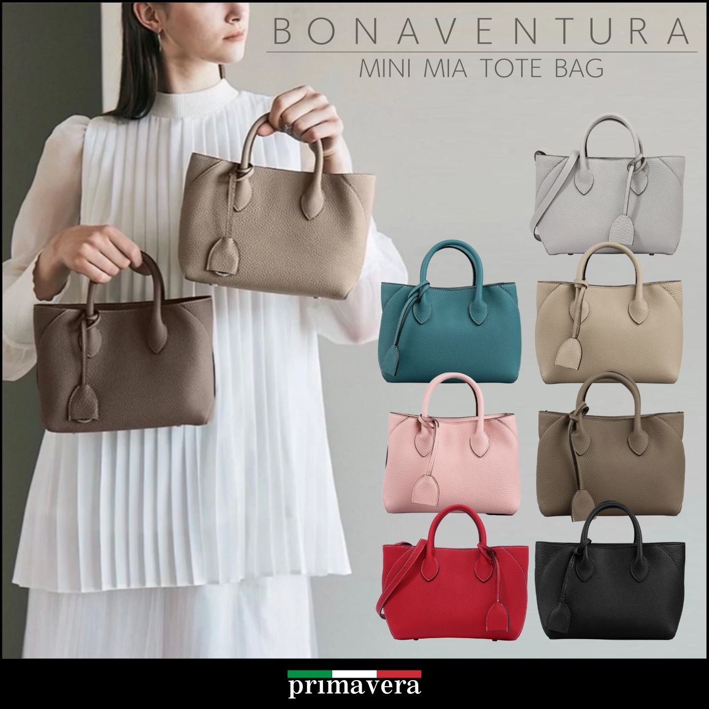 BONAVENTURA◇ボナベンチュラ◇Mini Mia Tote Bag (BONAVENTURA BONAVENTURA◇ボナベンチュラ◇Mini Mia Tote Bag (BONAVENTURA