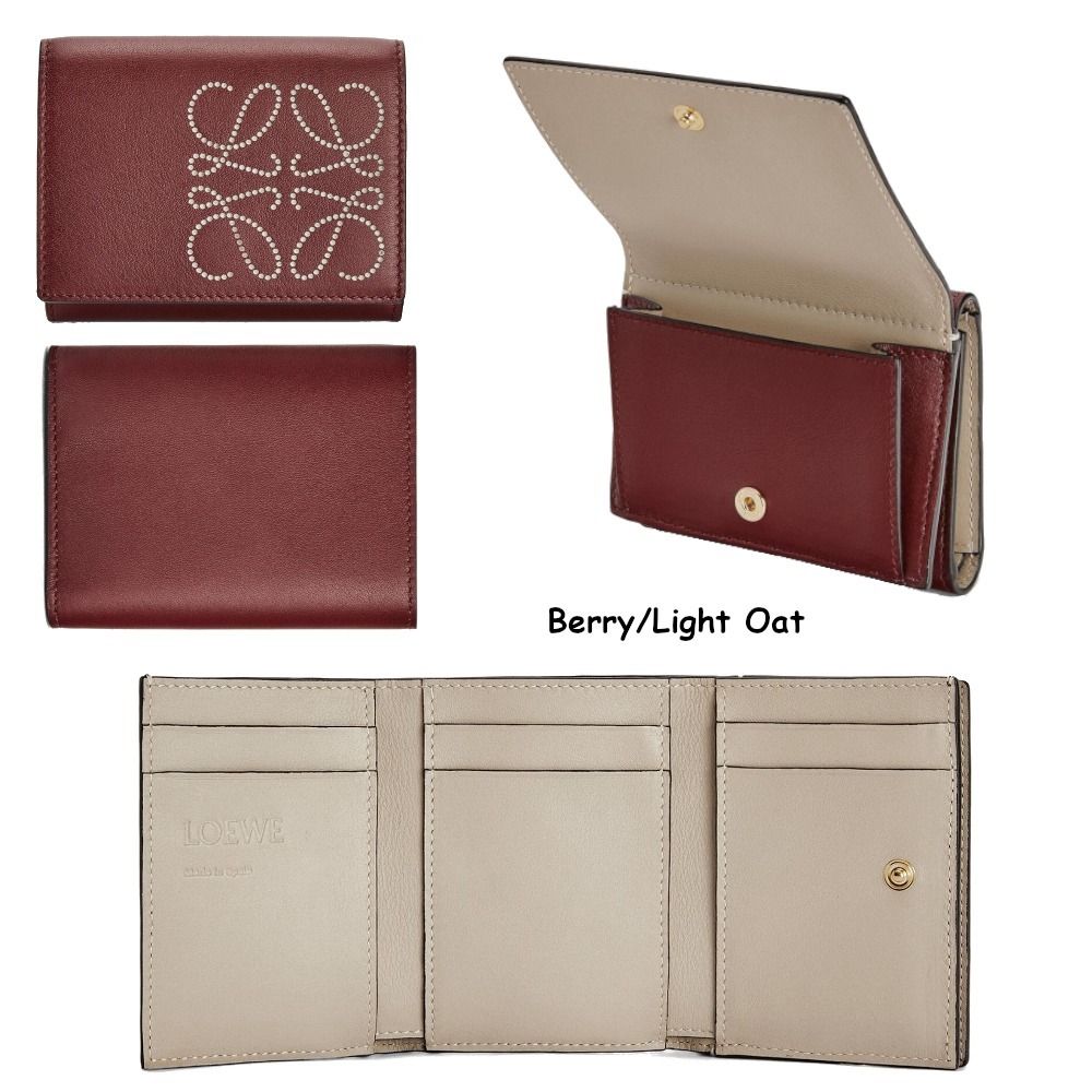 ロエベ】ブランド トライフォールド 6 カードホルダー /カーフ (LOEWE ...
