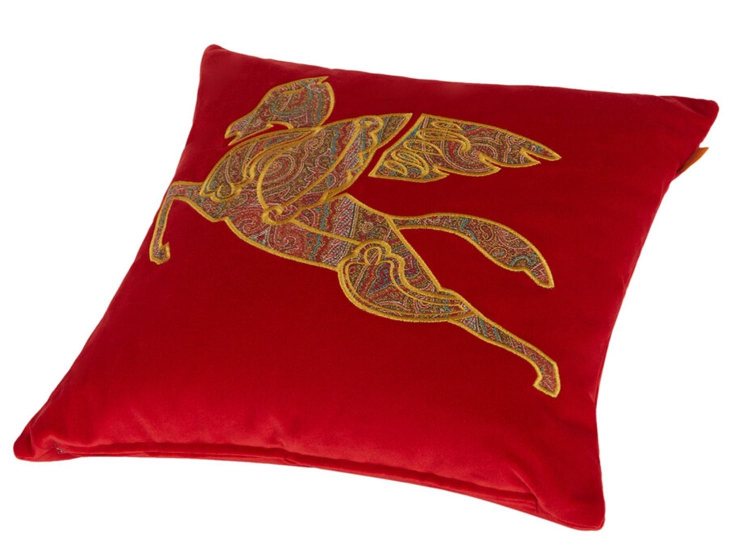 ETRO☆エクセター サマセット 刺繍クッション/45cm (ETRO/クッション ...