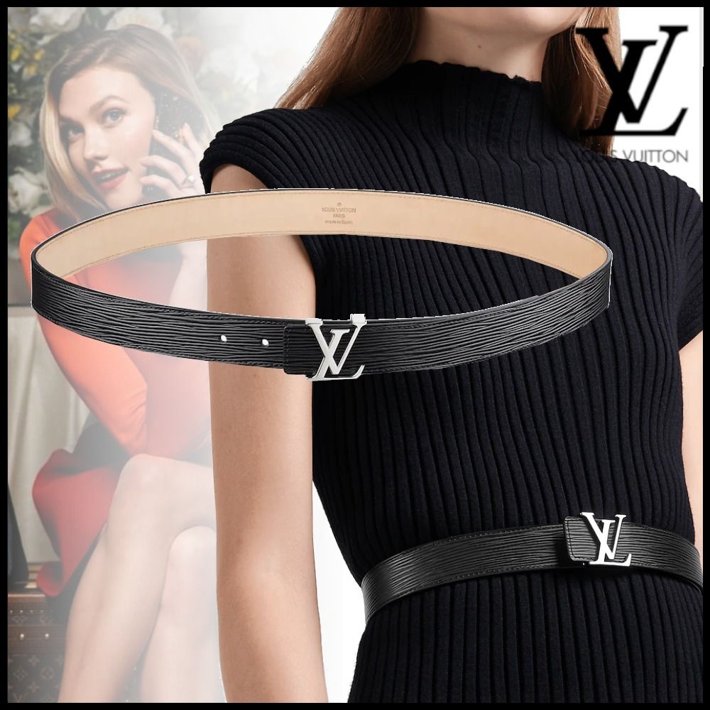 シンプルベルト Louis Vuitton サンチュール・イニシャル エピ (Louis