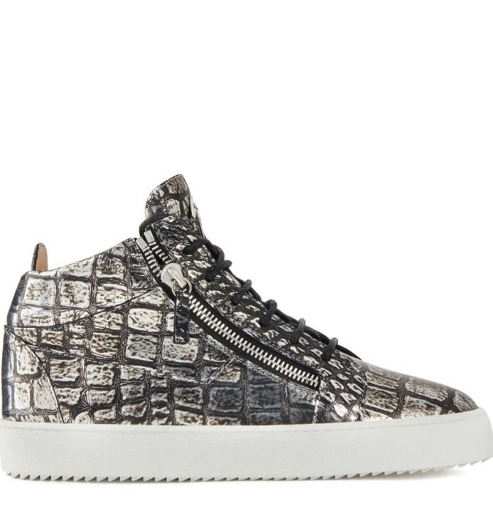 VIP価格 GIUSEPPE ZANOTTI Kriss クロコダイル レザースニーカー VIP価格 GIUSEPPE ZANOTTI Kriss クロコダイル レザースニーカー