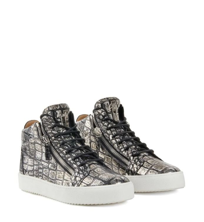 VIP価格 GIUSEPPE ZANOTTI Kriss クロコダイル レザースニーカー VIP価格 GIUSEPPE ZANOTTI Kriss クロコダイル レザースニーカー
