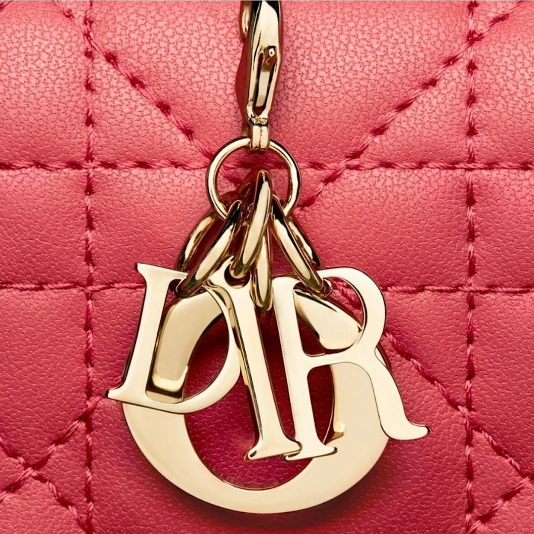 DIOR】新色登場!LADY DIOR*カナージュ ロータス ウォレット (Dior ...