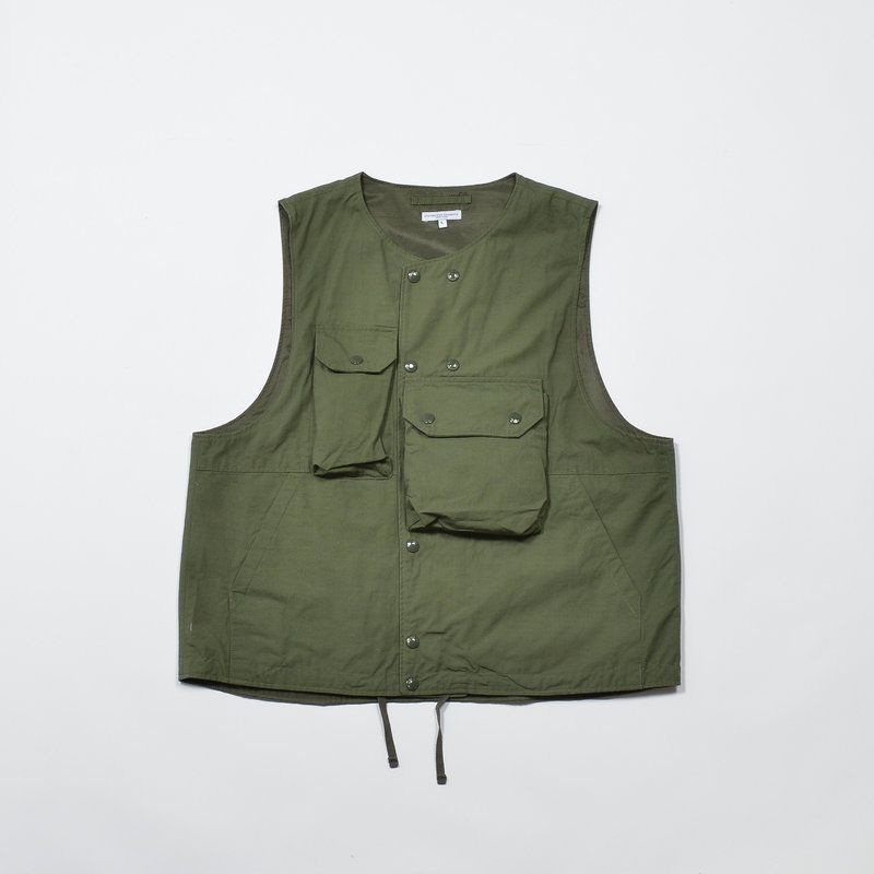 残少 ENGINEEREDGARMENTS エンジニアードガーメンツカバーベスト ...