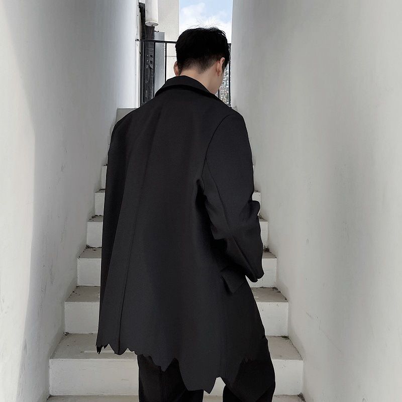 ダメージ デザイン ジャケット 個性的 韓国 メンズ おしゃれ 黒 ダメージ デザイン ジャケット 個性的 韓国 メンズ おしゃれ 黒