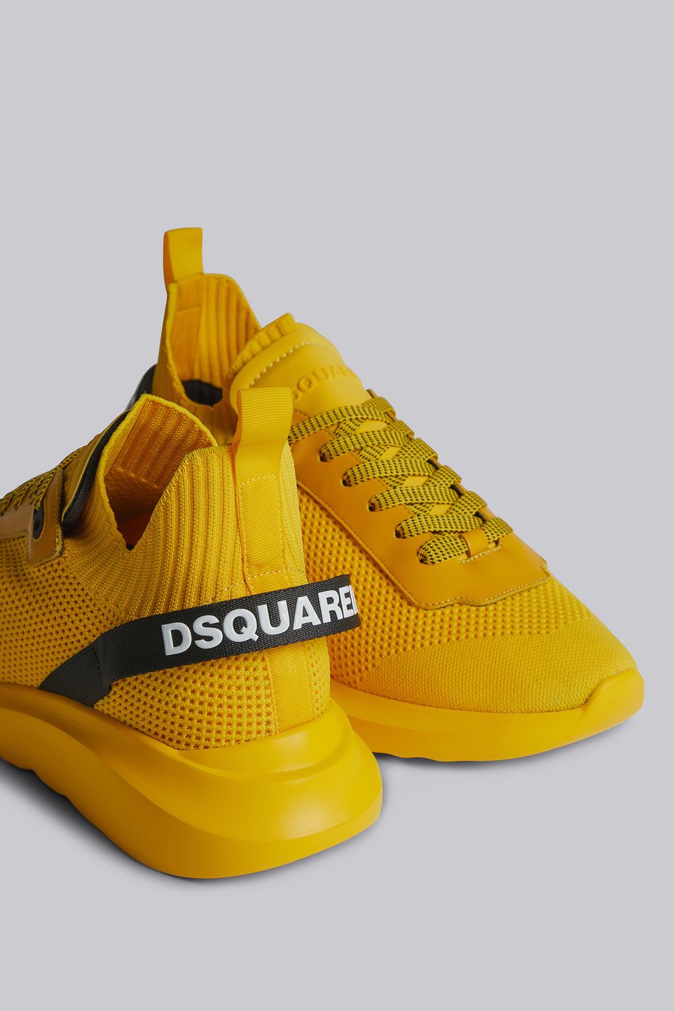 ◇DSQUARED2◇ ポリエステル製ロゴ入りスピードスタースニーカー (D ◇DSQUARED2◇ ポリエステル製ロゴ入りスピードスタースニーカー (D