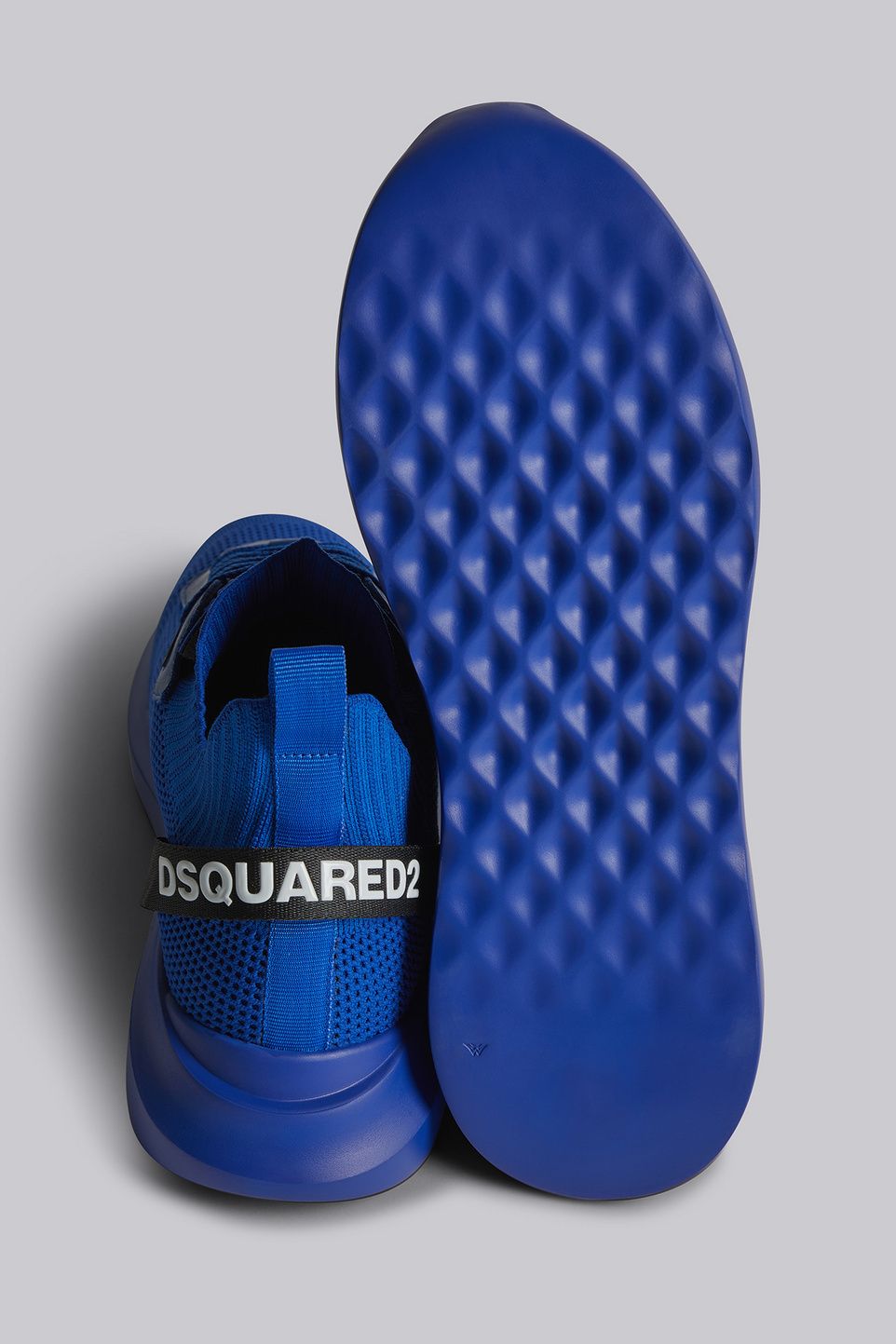 ◇DSQUARED2◇ ポリエステル製ロゴ入りスピードスタースニーカー (D ◇DSQUARED2◇ ポリエステル製ロゴ入りスピードスタースニーカー (D