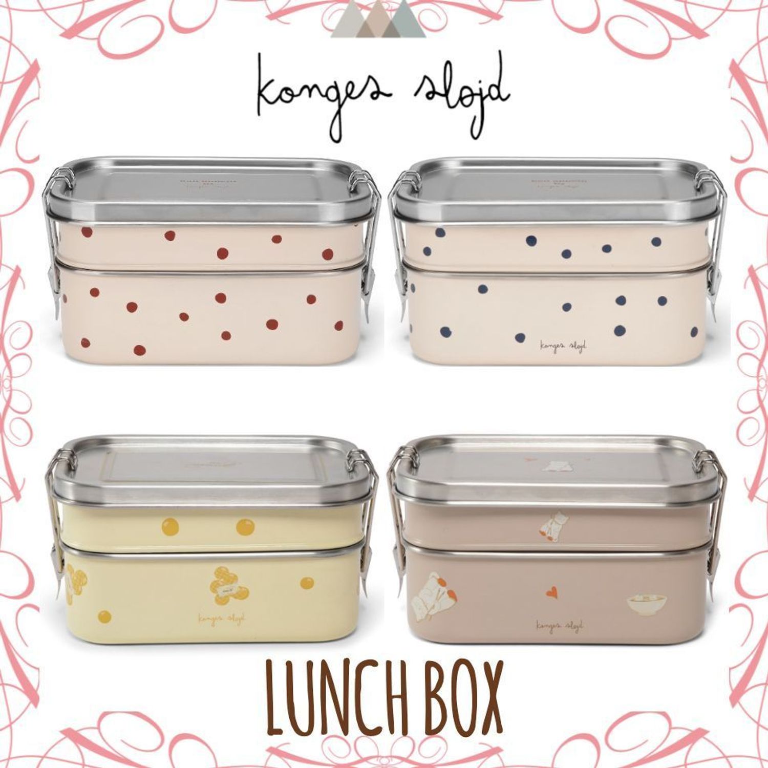 Konges Slojd ステンレスランチボックス お弁当箱 関送込 Konges Slojd 食事用グッズその他 6600 Buyma