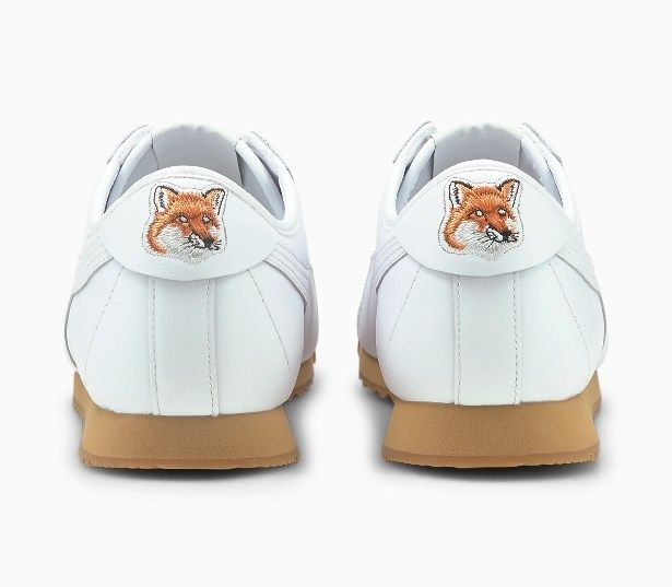 ☆入手困難☆23㎝☆PUMA x Maison Kitsune☆ローマ スニーカー (PUMA ブログ ROMA KITSUNE PUMA×メゾンキツネ コラボスニーカー スニーカー