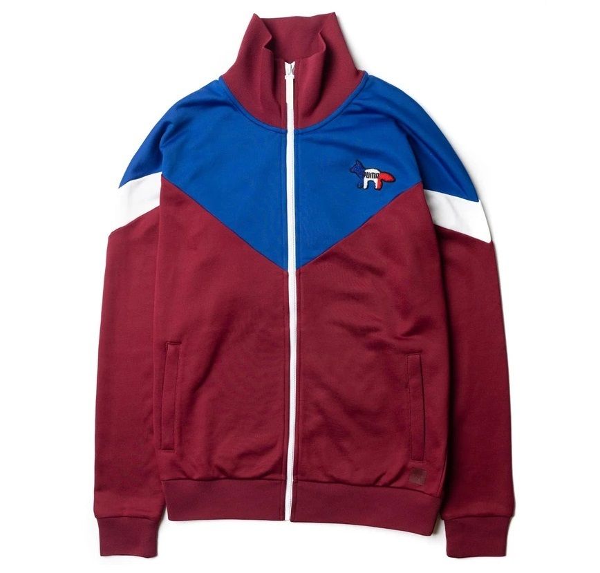 限定コラボ!!【Puma x Maison Kitsune】MCS Track Top - Red (PUMA 限定コラボ!!【Puma x Maison Kitsune】MCS Track Top - Red (PUMA