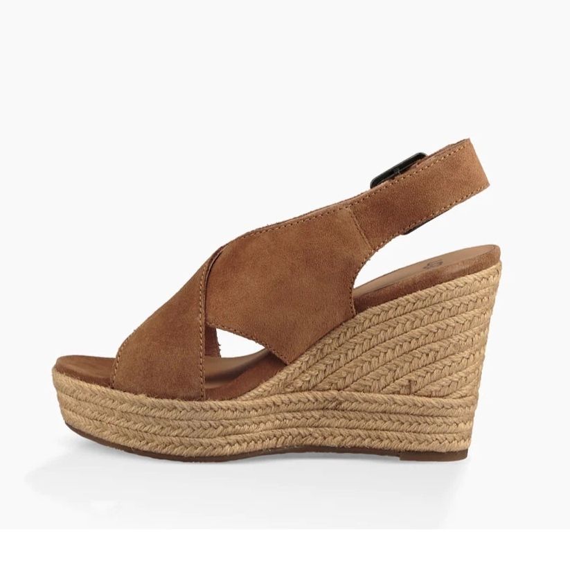 UGG】HARLOW WEDGE ハーロウ ウェッジ サンダル スエード 2色 (UGG UGG】HARLOW WEDGE ハーロウ ウェッジ サンダル スエード 2色 (UGG