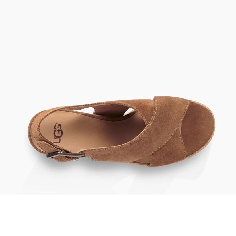 UGG】HARLOW WEDGE ハーロウ ウェッジ サンダル スエード 2色 (UGG UGG】HARLOW WEDGE ハーロウ ウェッジ サンダル スエード 2色 (UGG
