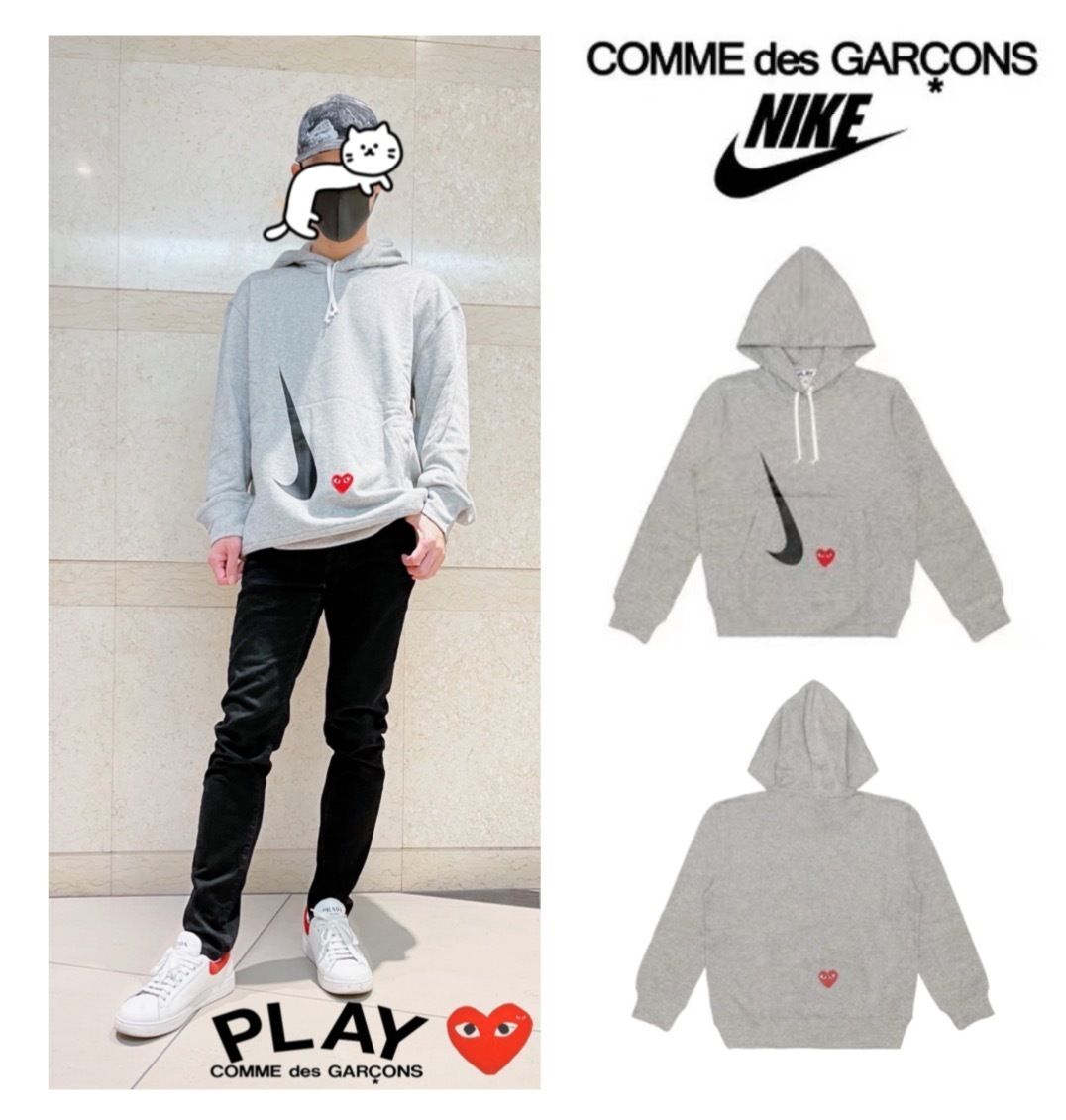 即発】COMME des GARCONS X NIKE コラボ パーカー メンズ (COMME des 即発】COMME des GARCONS X NIKE コラボ パーカー メンズ (COMME des