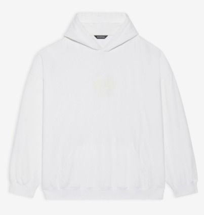 BALENCIAGA】21SS GITD Lion's Laurelロゴ 蛍光フーディー (BALENCIAGA ...
