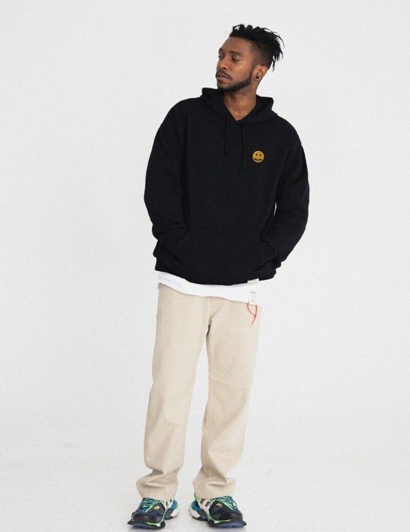 [GRAVER]★DOT SMILE EMBROIDERY HOODIE GRAVER】Dot Smile Embroidery Clip Hoodie (GRAVER/パーカー